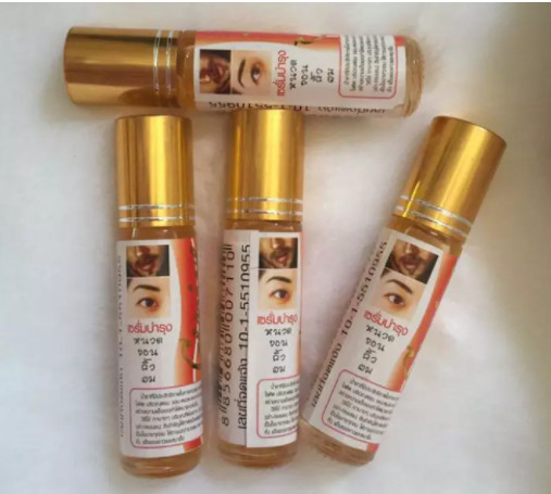 ( 5 chai) Serum kích mọc râu, lông mi,lông mày Genive Thái Lan (10ml)