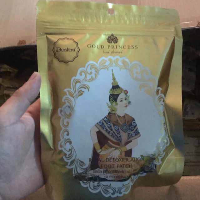 Miếng dán thải độc chân Gold Princess Thái Lan