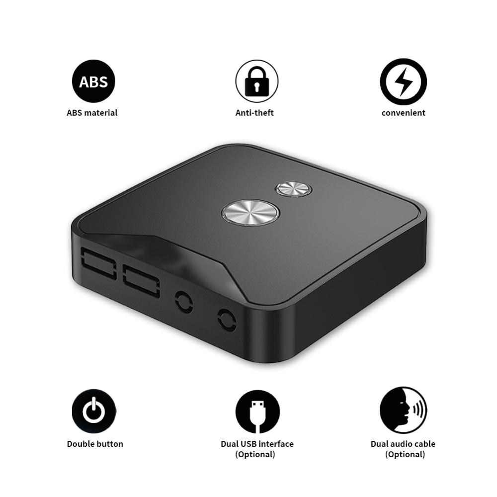 TEUCER Desktop Computer Power Switch Anti-theft Power On Off Switch With Extension Cord USB2.0 HUB High-speed Transmission for School Company