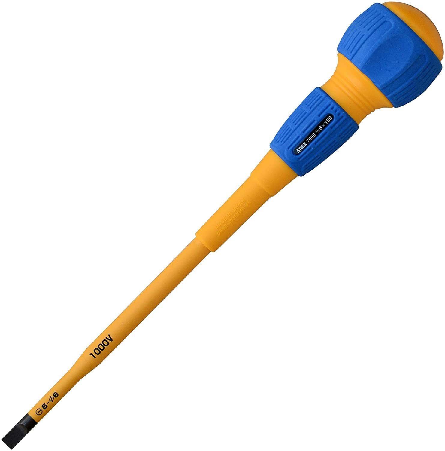 Tô vít cách điện Anex No.7900 -6x150 và +2x150