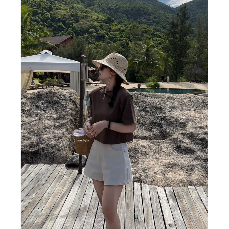 Áo thun độn vai | TEE | mir.byhi