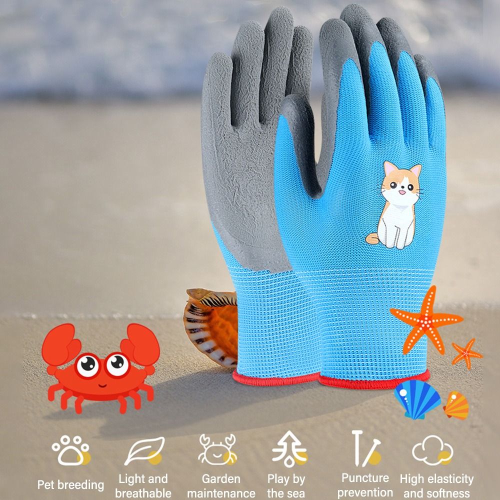 1%20Pair%20Latex%20Kids%20Work%20Gloves%20Cartoon%20Animal%20Gardening%20Pink/Blue/%20Gardening%20Antiskid%20Thickening%20Unisex%20Gloves%20-%20Image%205