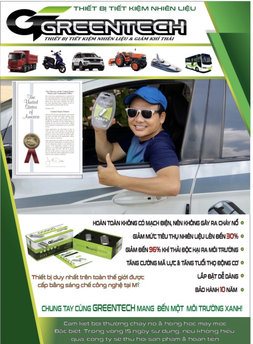 Thiết bị tiết kiệm xăng dùng cho xe máy Greentech