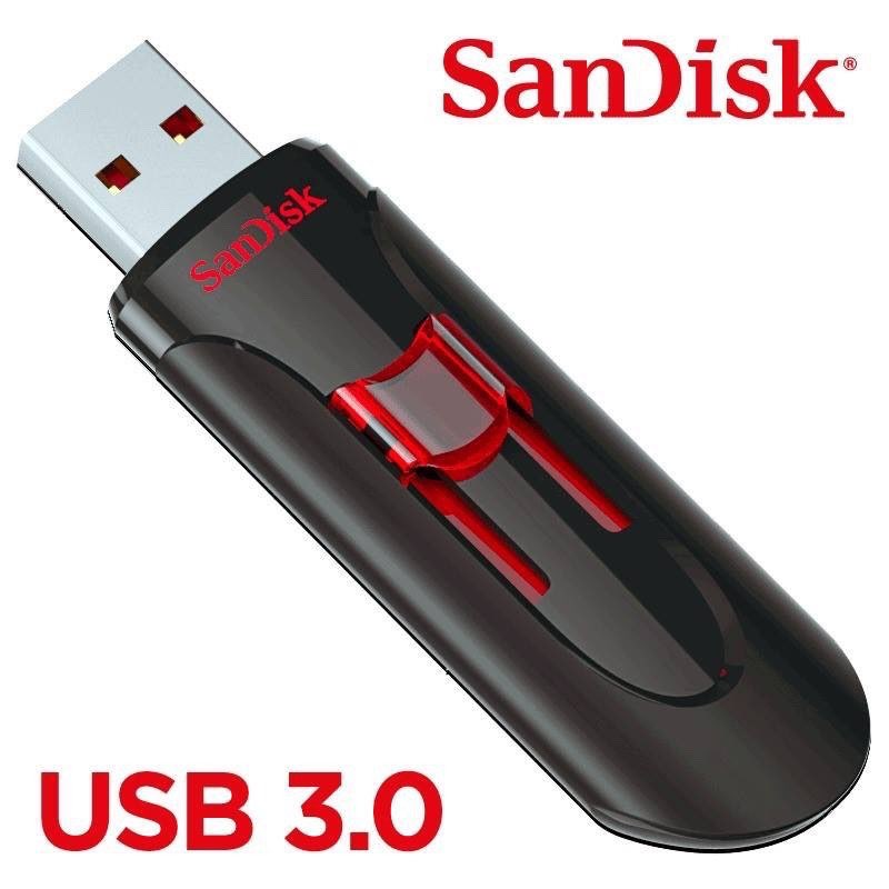 USB 3.0 64GB SanDisk CZ600 Cruzer Glide - Tốc độ cao