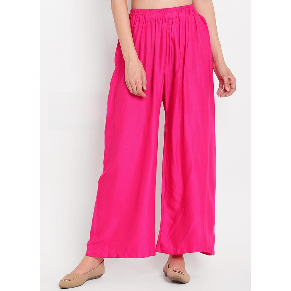 Women's Linen Soft & Stretchable Palazzo.