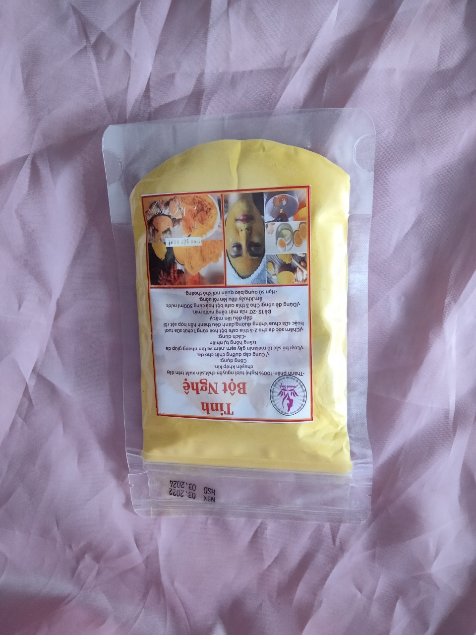 Bột đắp mặt nạ Tinh bột nghệ- Trường Thọ, TĐ