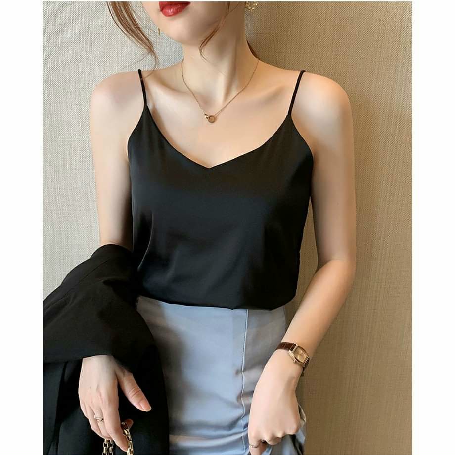 ÁO HAI DÂY MẶC TRONG ÁO VEST.