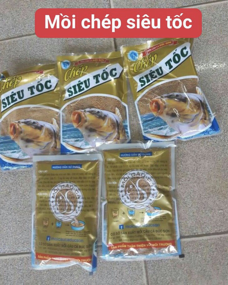(Giá rẻ vô địch) Mồi chép siêu tốc. Mồi câu cá chép- Mồi chuyên chép