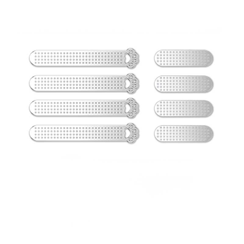 8Pcs/set Phone Speaker Earpiece Net Cute Anti Dust Proof Mesh Sticker Compatible with iPhone 12 13 Pro Air Metal Sticker