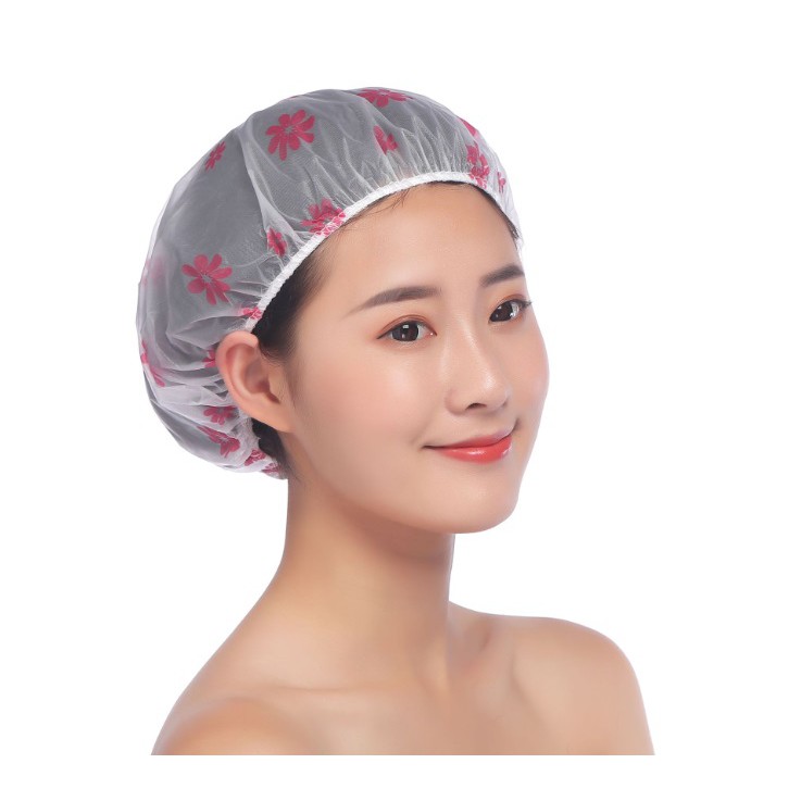 nón trùm ủ tóc hấp dầu hoặc tắm AZ.pro (màu hình ngẫu nhiên )