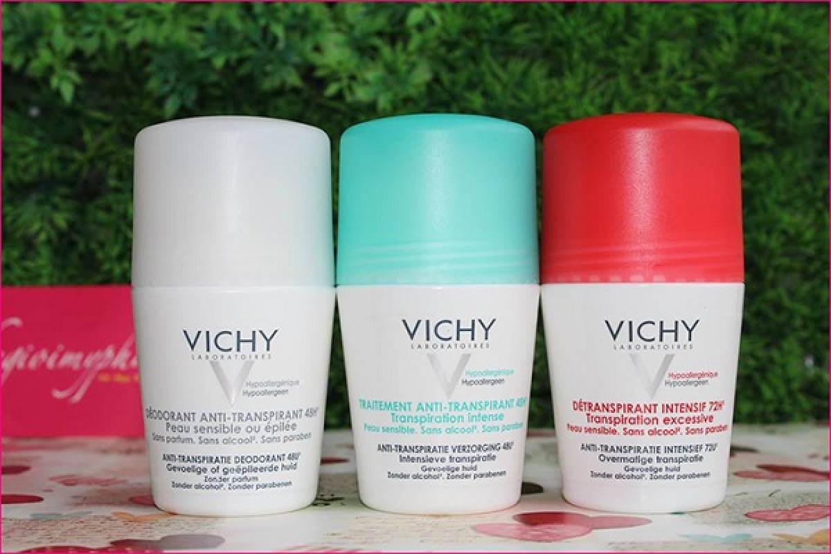Lăn khử mùi vichy 50ml date mới