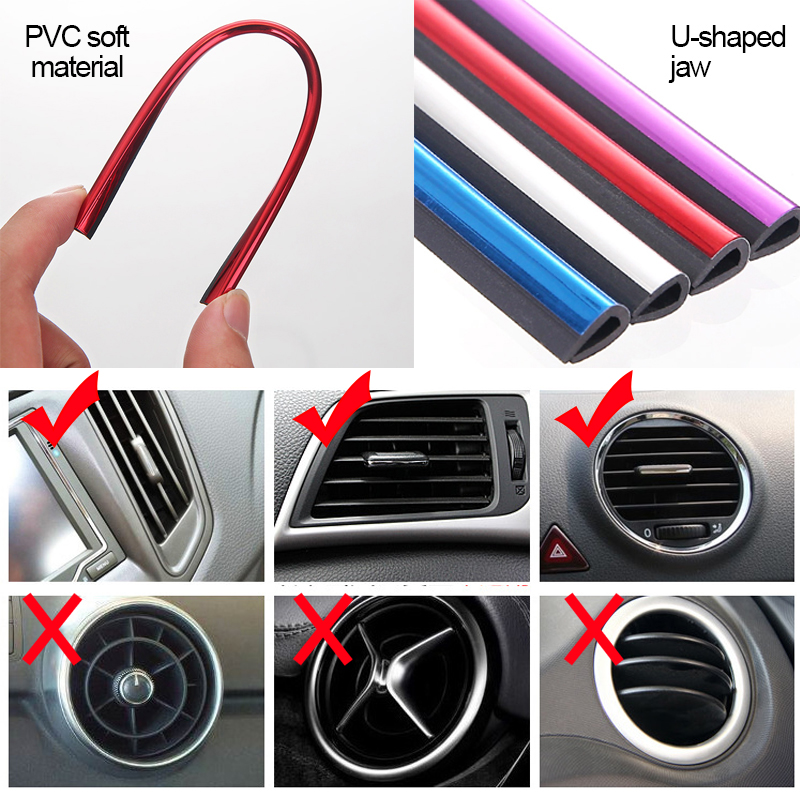 10 Miếng Tạo Kiểu Cho Xe Ôm Lỗ Thông Hơi Bên Trong Lưới Tản Nhiệt Bảo Vệ Phụ Kiện Xe Hơi【xanh lam / đỏ / bạc / màu】