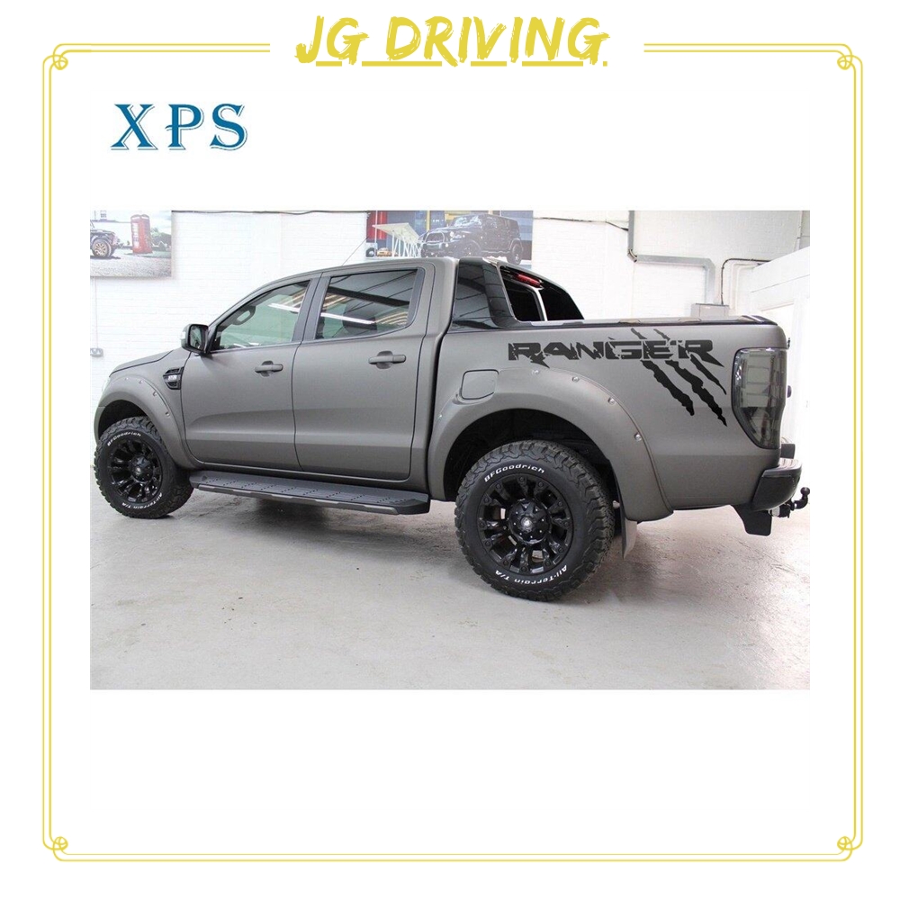 【Deal of the day】 XPS 1set/2PCs Ford Ranger Wildtrak logo side bed ...