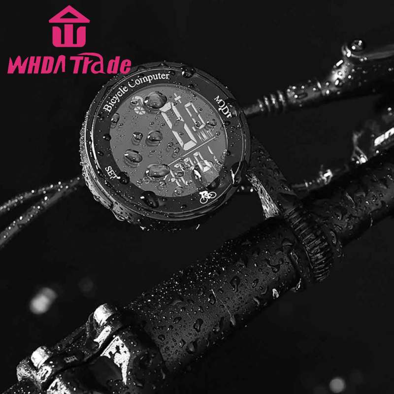 Không Dây máy tính Xe Đạp Không Thấm Nước Đồng hồ đo đường cho xe đạp đa chức năng màn hình LCD Đồng hồ đo tốc độ đạp xe Xe Đạp Leo Núi Đồng hồ tốc độ