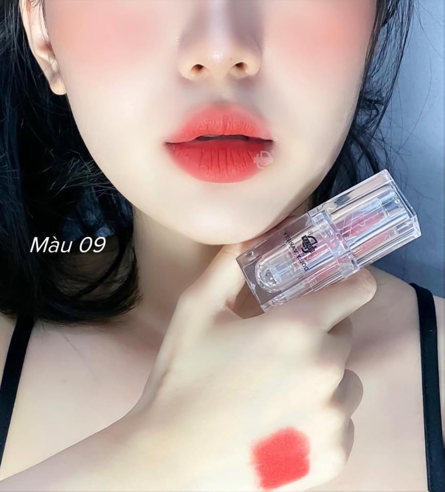 Son thỏi lì siêu mịn môi DOLLY VARIETY [Màu Cam hồng đào]