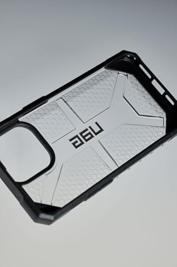 UAG Case Compatible with iPhone 15 Pro Max 15 Plus Case Plasma Ice Rugged Transparent Clear Military Grade Drop Tested Protective Cover