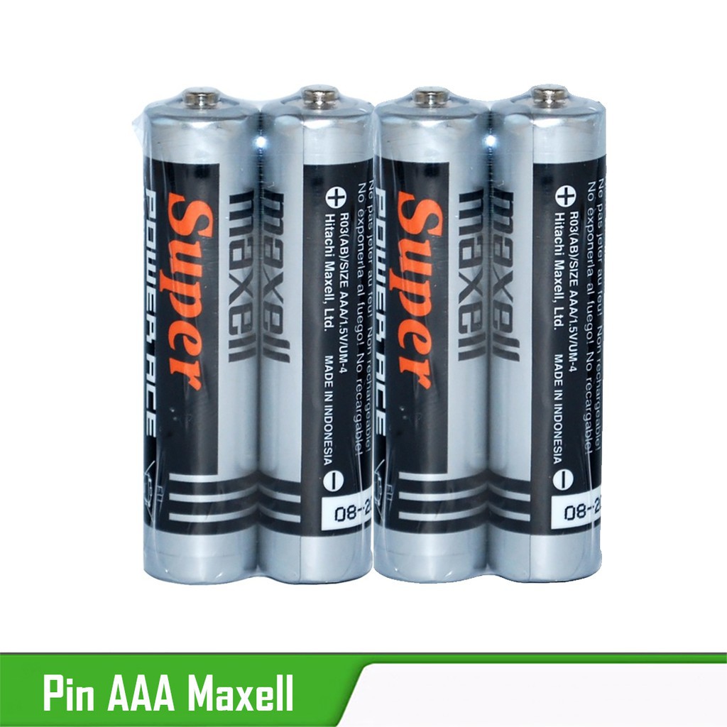 Pin Maxell AAA Chính Hãng, Pin tiểu AAA Maxell