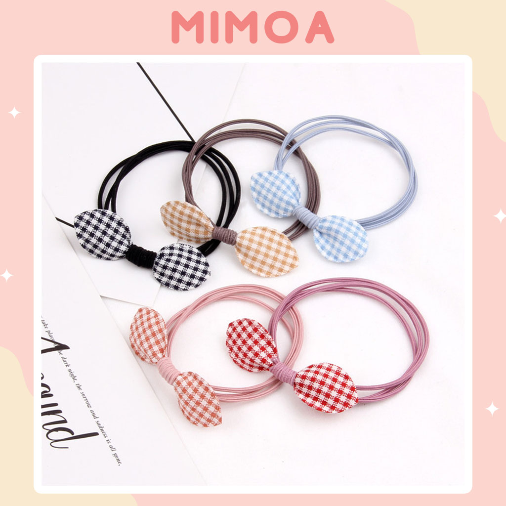 [HCM] [SET 5] Dây cột tóc hình Nơ dễ thương