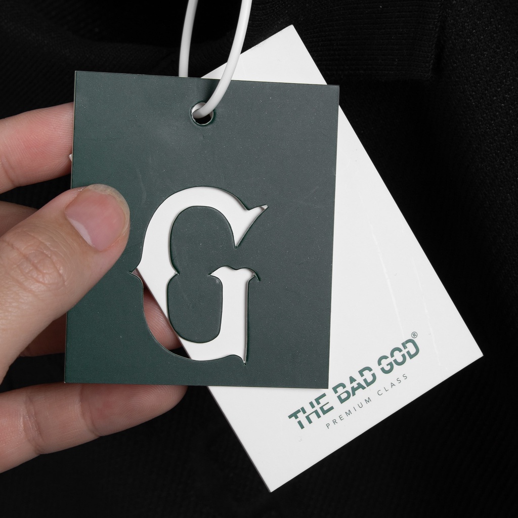 [Mã FAFRIDAY giảm 10k đơn 99k] Áo Polo The Bad God Triangle Pattern