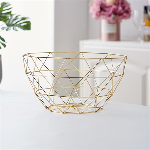 Rổ đựng trái cây  - Rổ kim loại decor