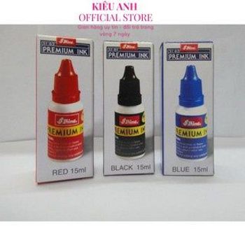 Mực dấu shiny si-62 15ml đóng trên mọi chất liệu