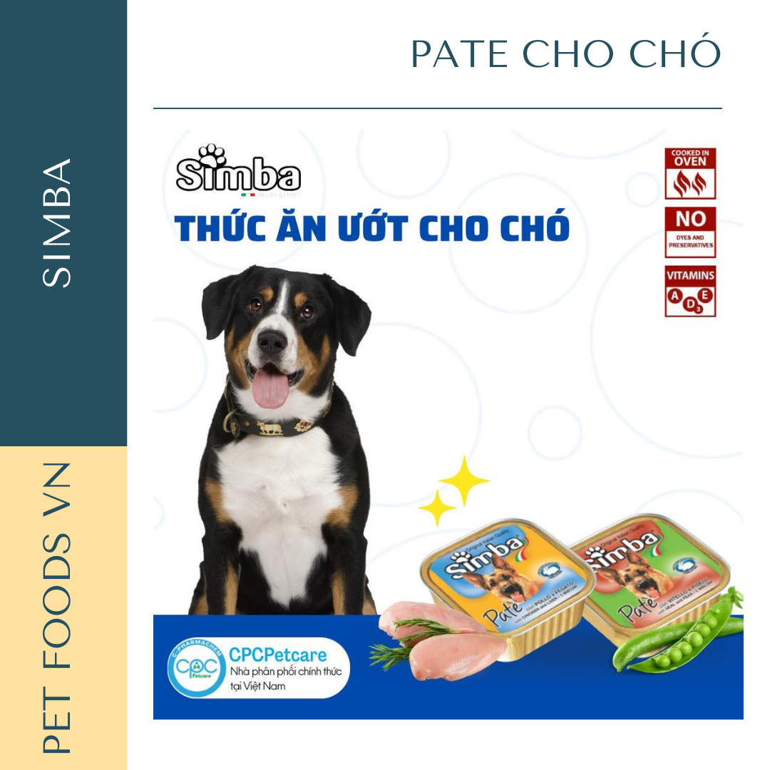 Pate cho chó SIMBA