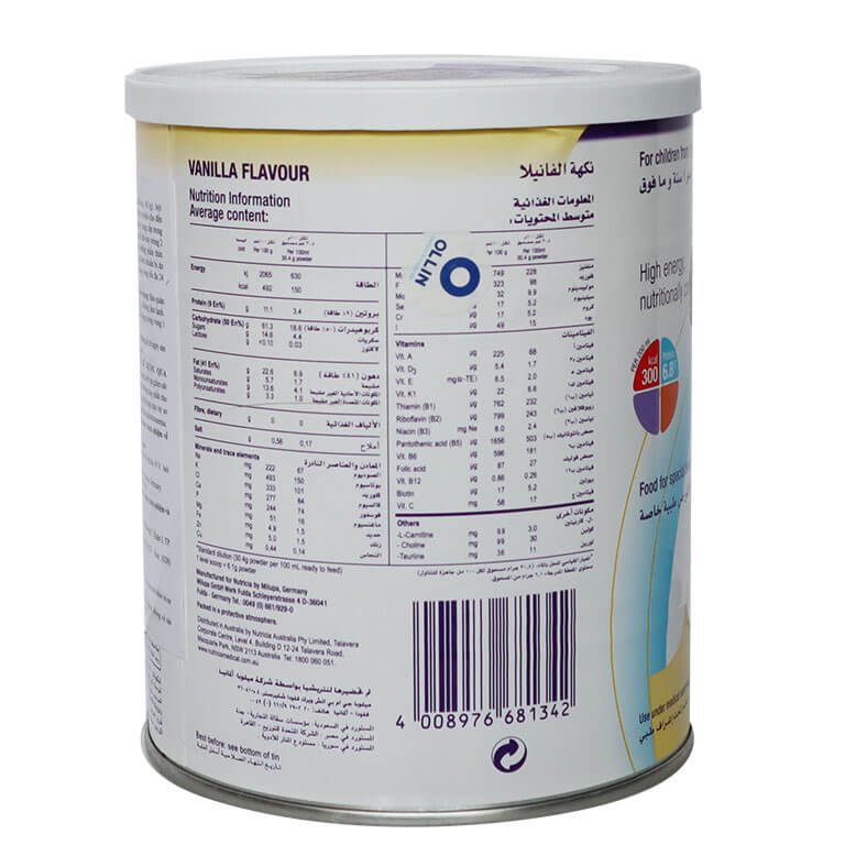 Sữa Nutrini Drink Vani 400g datet 12/2023