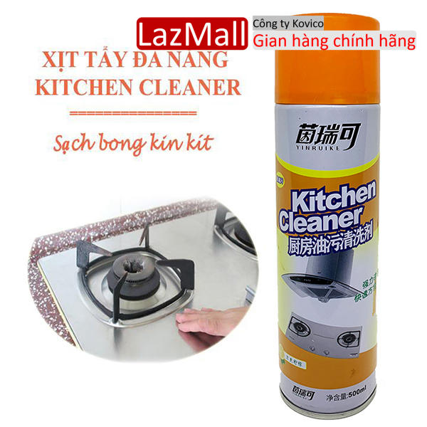 Chai xịt tẩy rửa đa năng kitchen cleaner, bình xịt tẩy rửa nhà bếp dầu mỡ nhà bếp