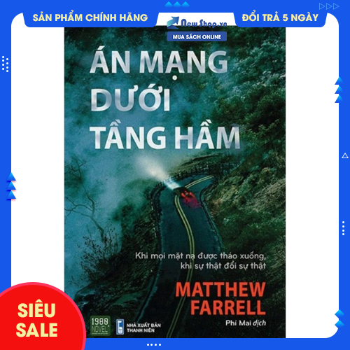 Sách - Án Mạng Dưới Tầng Hầm - Newshop