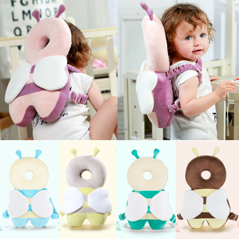 【HOT SALE】 Cute Baby Head Protection Pillow Toddler Pad Neck Protector ...