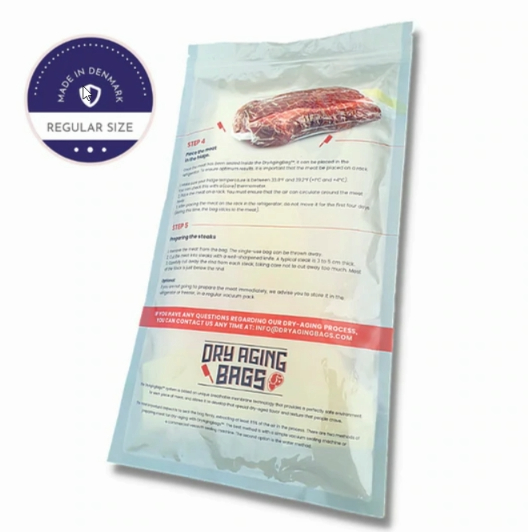 ถุงบ่มเนื้อ Dry Aging Bags , ถุงดรายเอจ 1 ชิ้น ขนาด 25x50cm. นำเข้าจาก