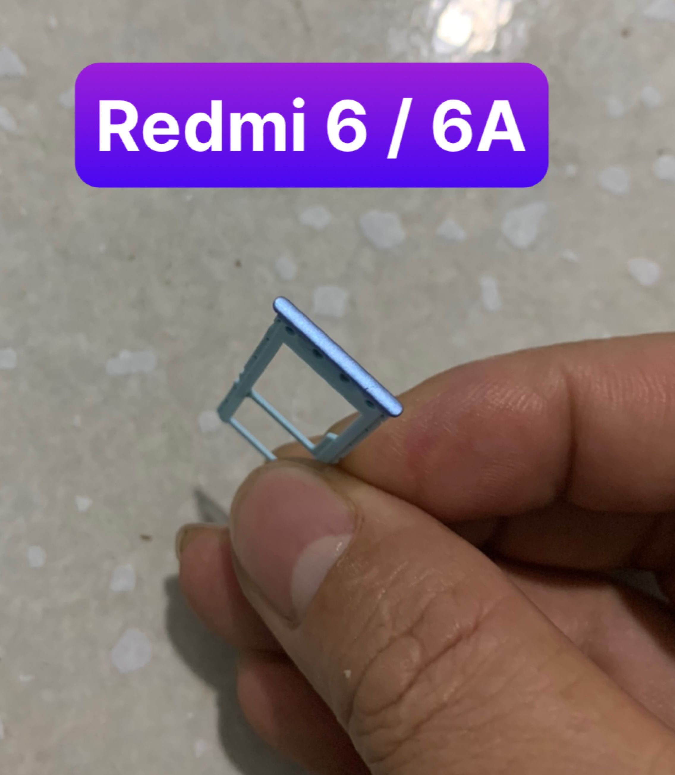 Khay sim xiaomi redmi 6 / 6a