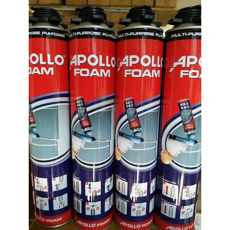 [Chính hãng] Foam Apollo 750ml - Keo bọt nở (dùng súng bắn keo bọt nở)