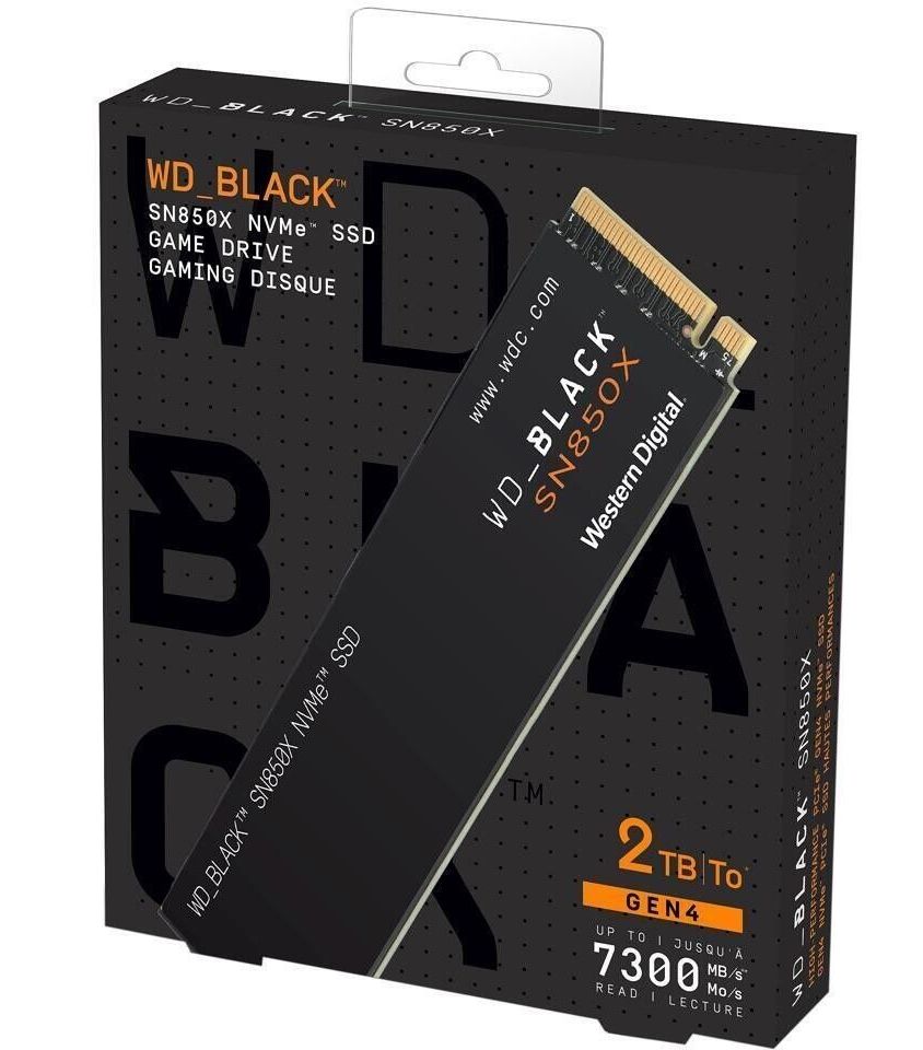 WD BLACK 2TB SN850 NVMe SSD For PS5 Consoles SSD With Heatsink Gen4 wd-black-2tb-sn850-nvme-ssd-for-ps5-consoles-ssd-with-heatsink-gen4