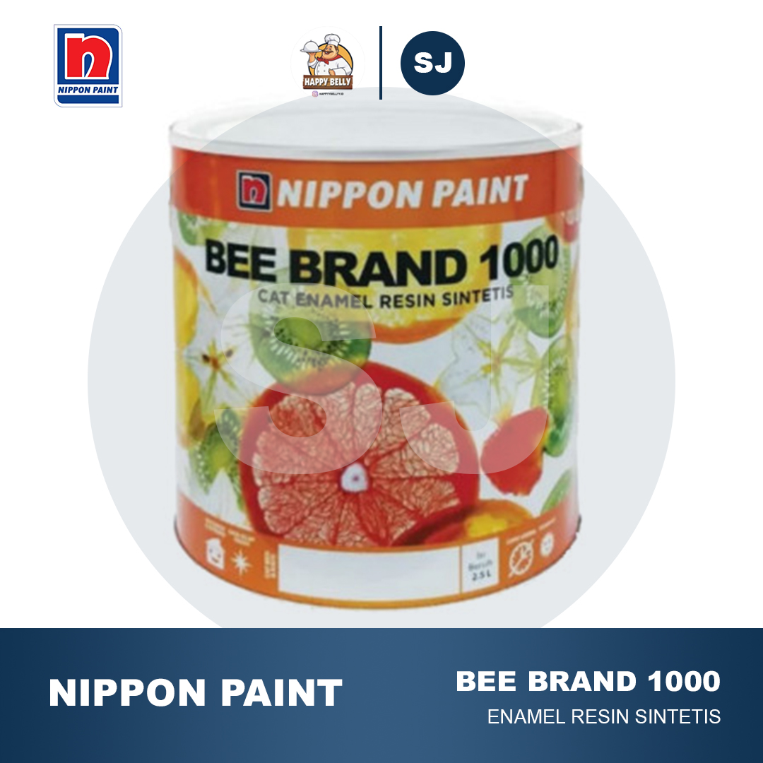 BEE BRAND 1000 KECIL / CAT KAYU DAN BESI / CAT MINYAK / NIPPON PAINT