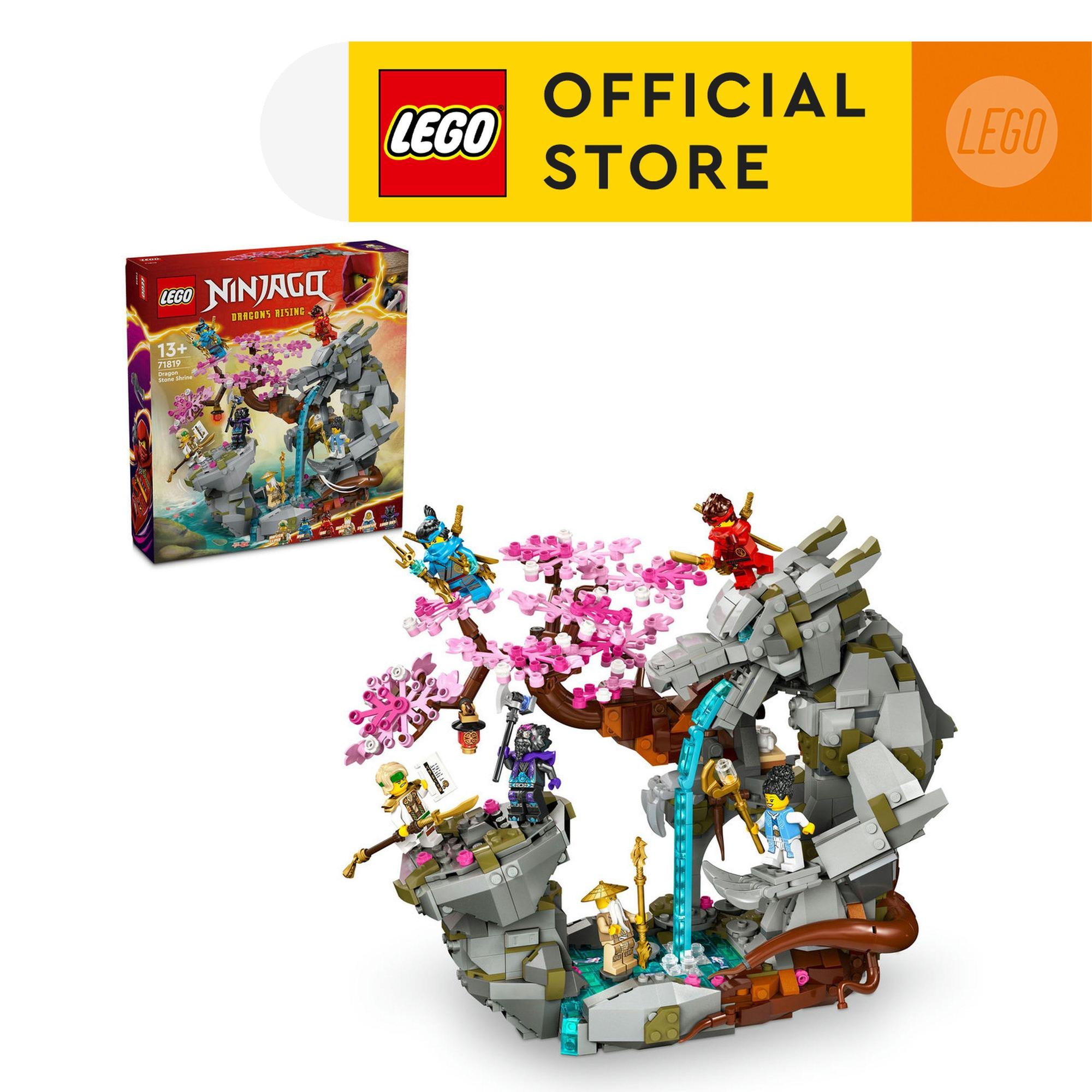 LEGO NINJAGO 71819 Dragon Stone Shrine (1212 Pieces)