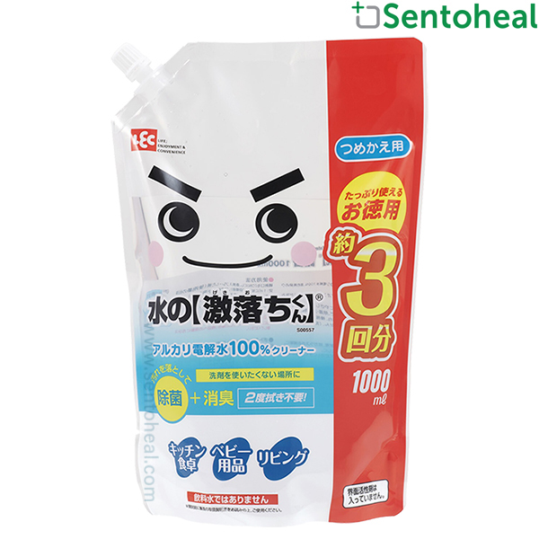 LEC Alkaline MultiPurpose Cleaning Water Refill 1000ml Baby safe