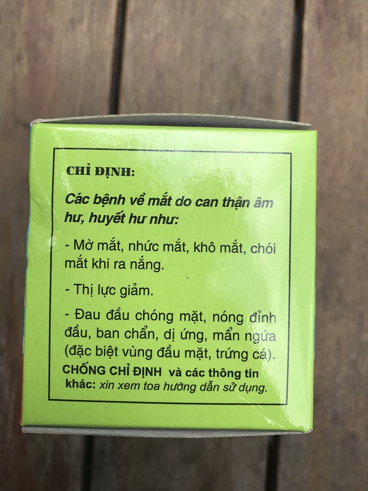 VIÊN SÁNG MẮT
