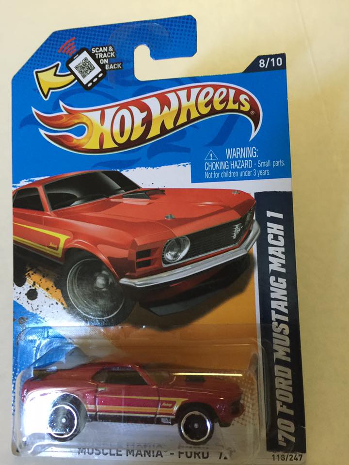 Hot Wheels Muscle Mania 70 Ford Mustang Mach 1 Red 24a Lazada Ph 1297