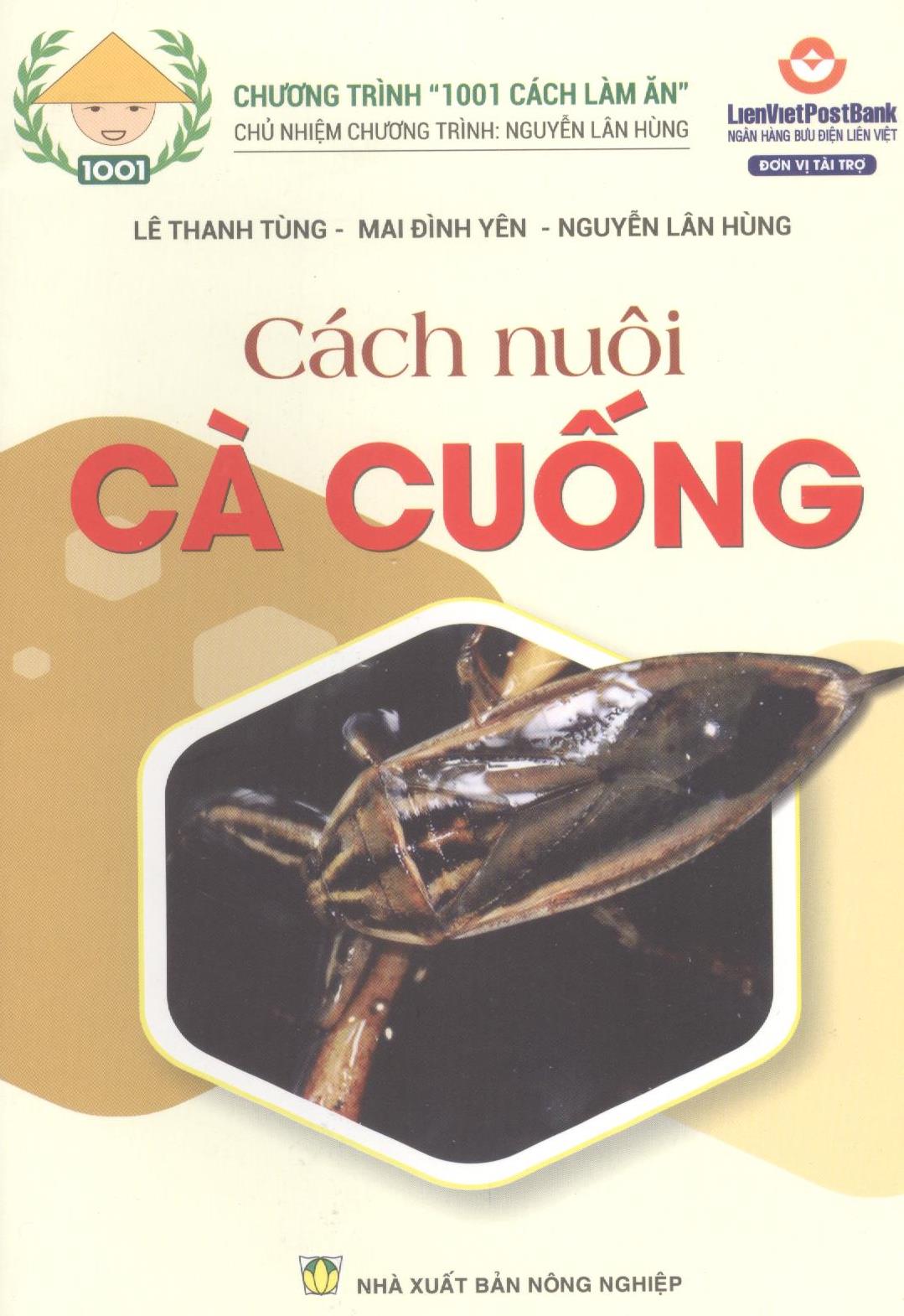 Sách - cách nuôi cà cuống