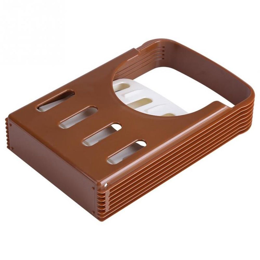 HUYAN Foldable Loaf Cutting Slicing Kitchen Accessories Bread Cutter Toast Slicer Baking Tool