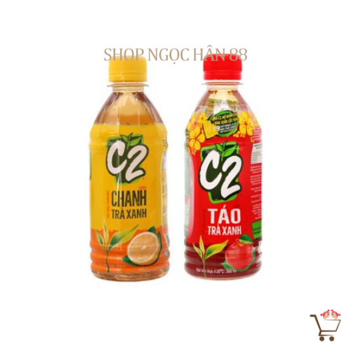 Trà Xanh C2 vị Chanh/Táo NEW