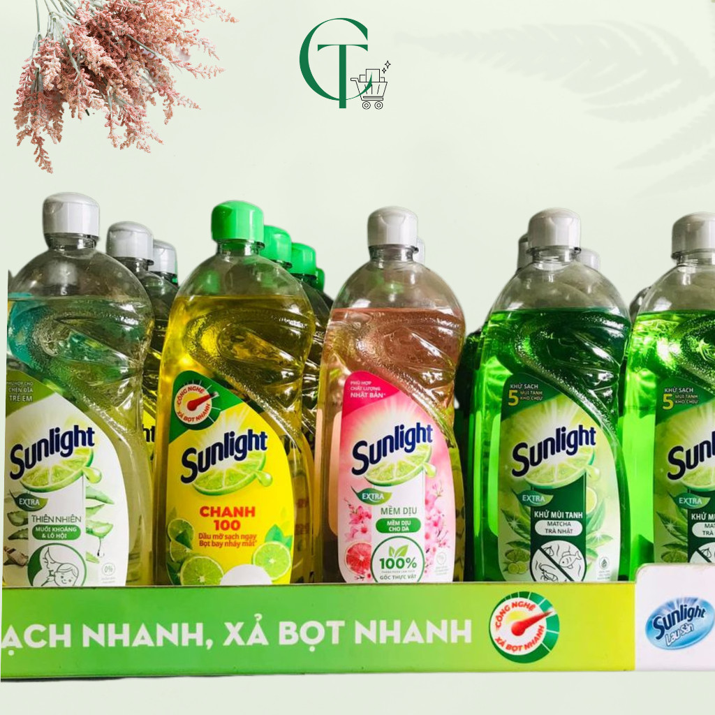 Nước rửa bát (chén) Sunlight chai 750ml