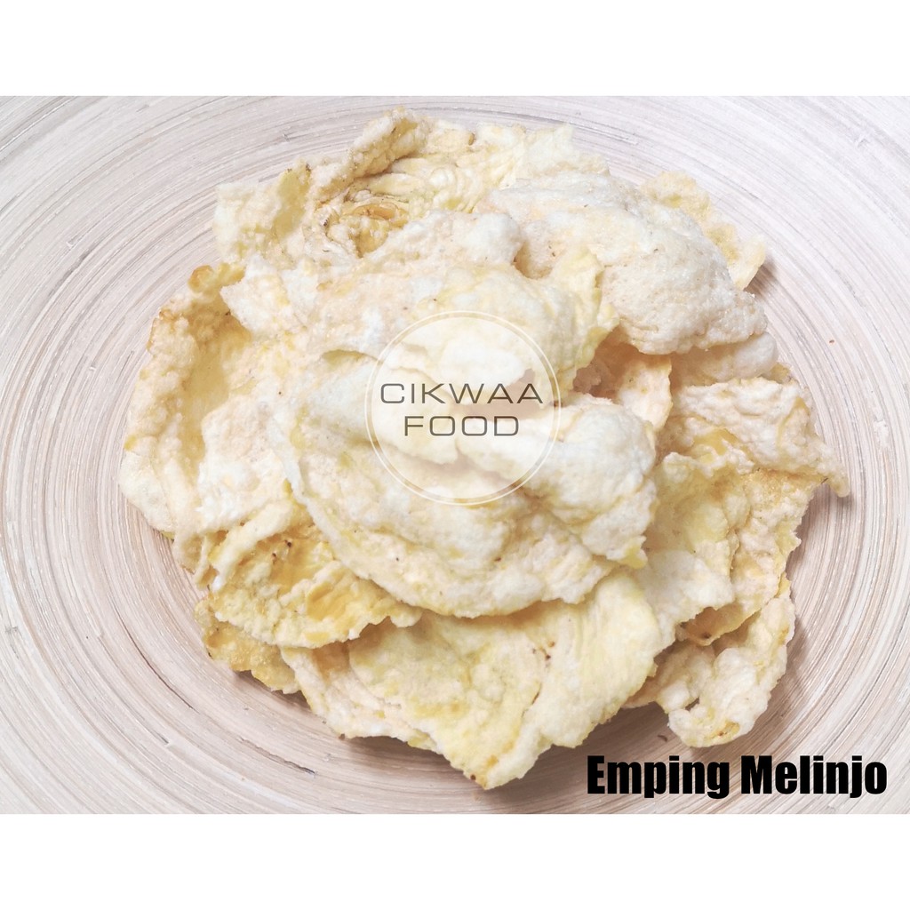 Keropok Emping Melinjo Stok Baru & Ready to eat (Beli 2 dapat 1