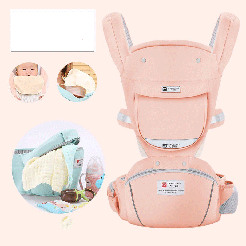 [ĐẠI HẠ GIÁ- ÁP MÃ GIẢM 15K] Địu em bé 12 tư thế dành cho bé từ 0-36 tháng, đai điệu trẻ em có bệ ngồi và đỡ đầu có thể điu ẵm ngồi đa tư thế