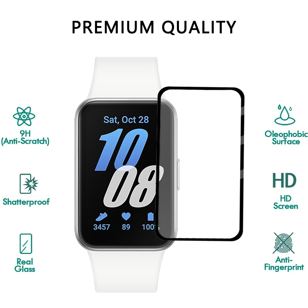 3 cái cong bảo vệ màn hình cho Samsung Galaxy Fit 3 bảo vệ màn hình bìa cho Galaxy fit3 bảo vệ miếng dán film mềm không phải Kính