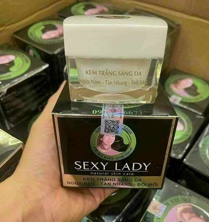 Kem sexy lady trắng da nám tàn nhang đồi mồi 50gr - hà kiều anh