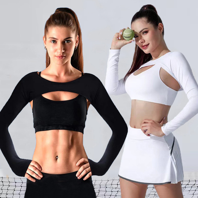 Ultra-thin Arm Sleeves For Women Soft One Piece Long Sleeved Elastic Sun UV Protection Hand Cover Cooling Sports Arm Sleeve. 