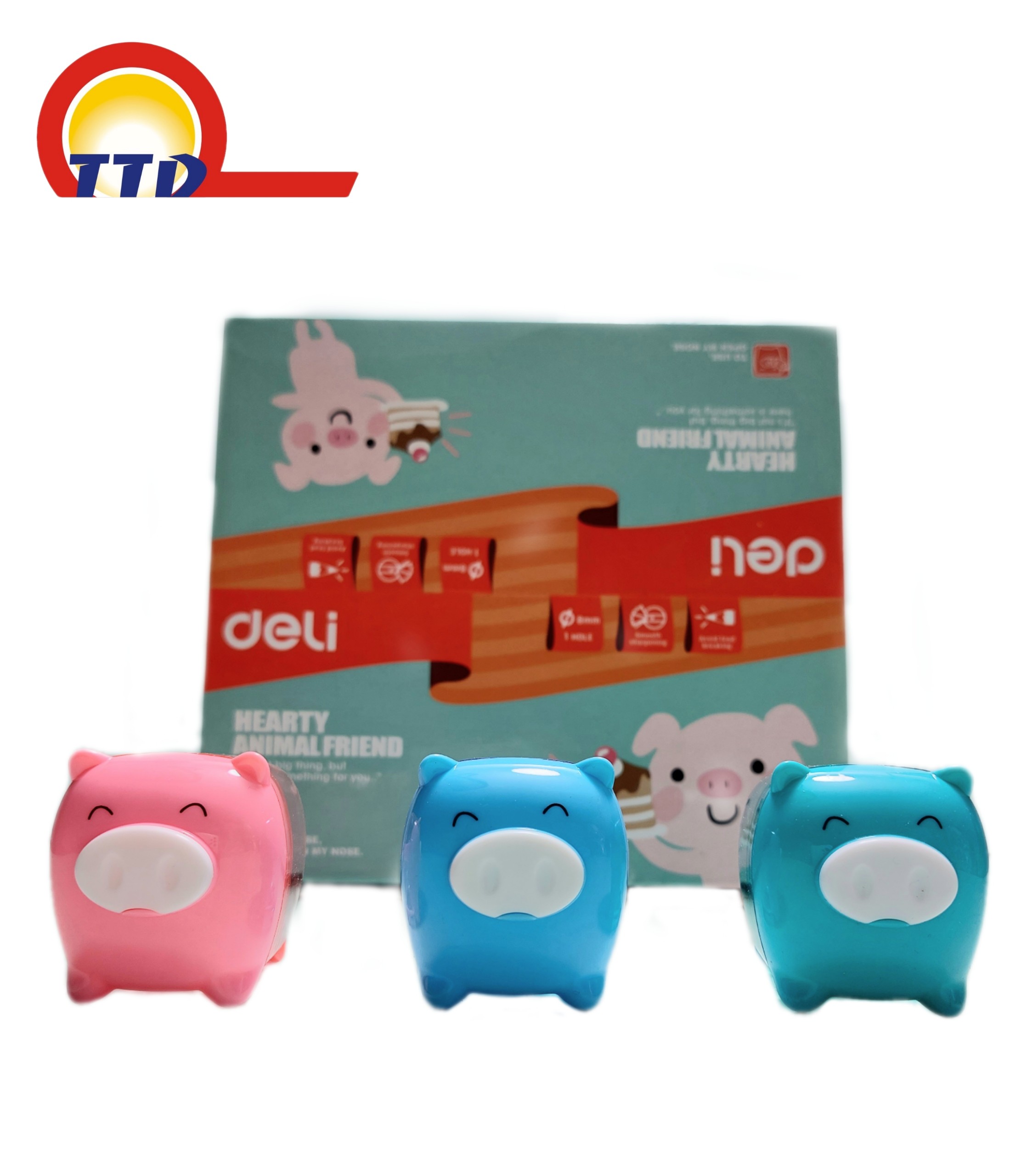 Gọt bút chì hình các con vật ngộ nghĩnh