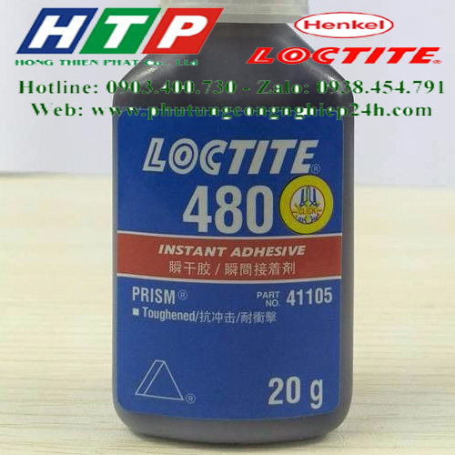 Thông tin kỹ thuật keo loctite 480 - 20gr